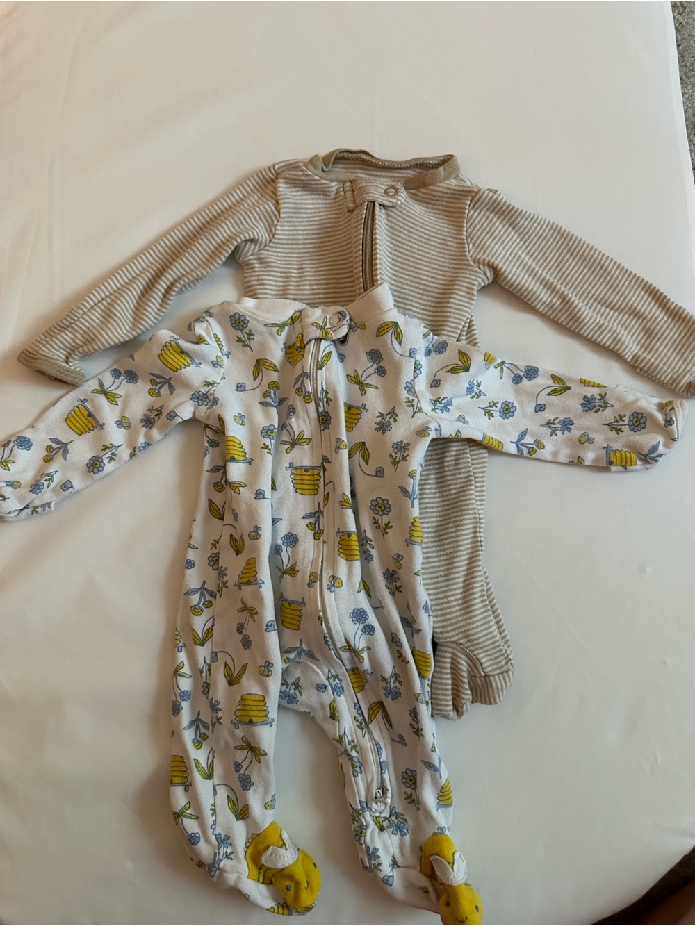 Carter's Baby 2-Pack Two Way Zip-Up Sleepers